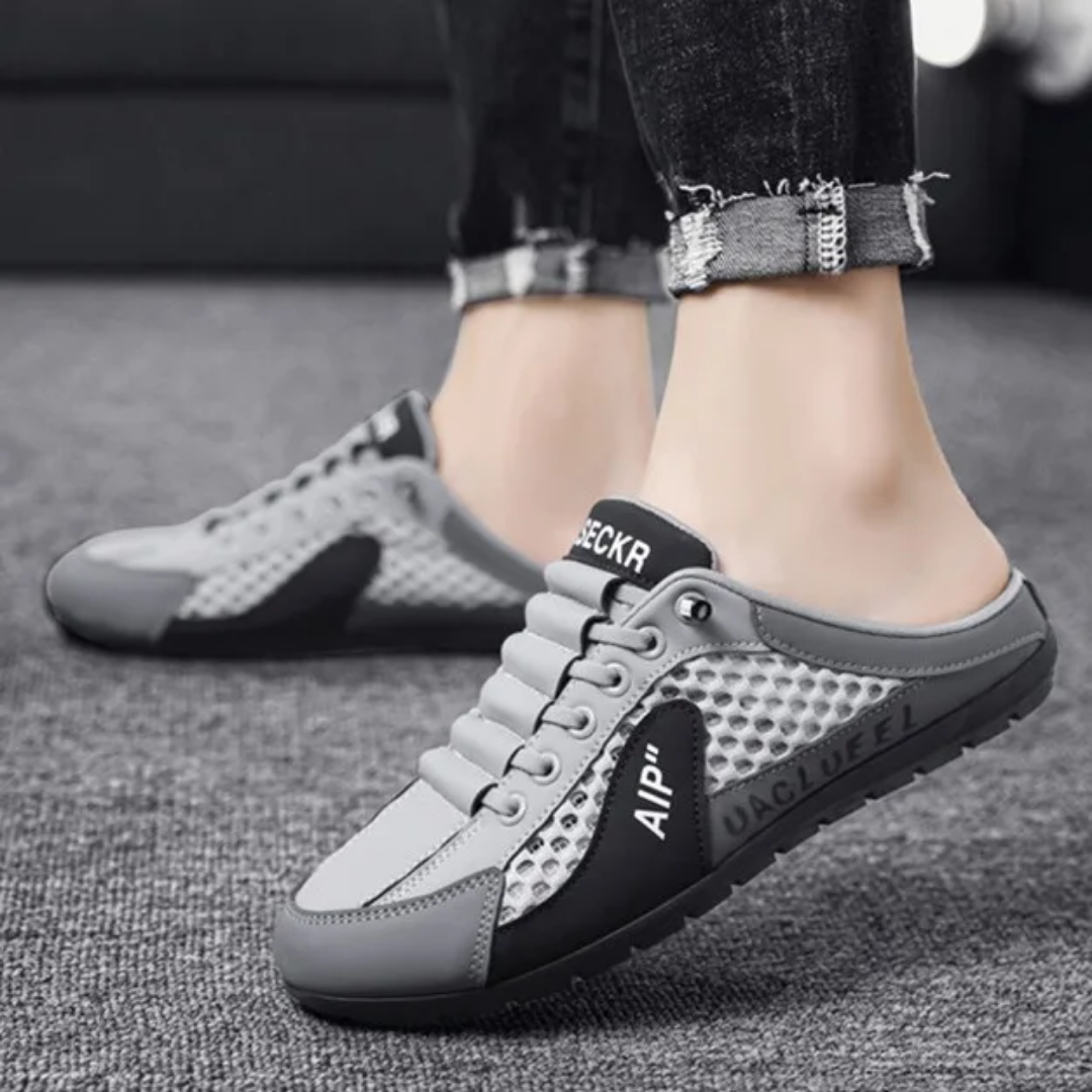 Pantoufles démi-chausson pour homme