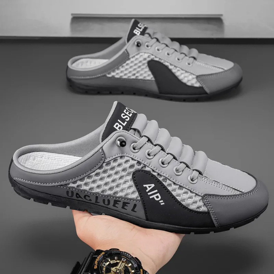 Pantoufles démi-chausson pour homme
